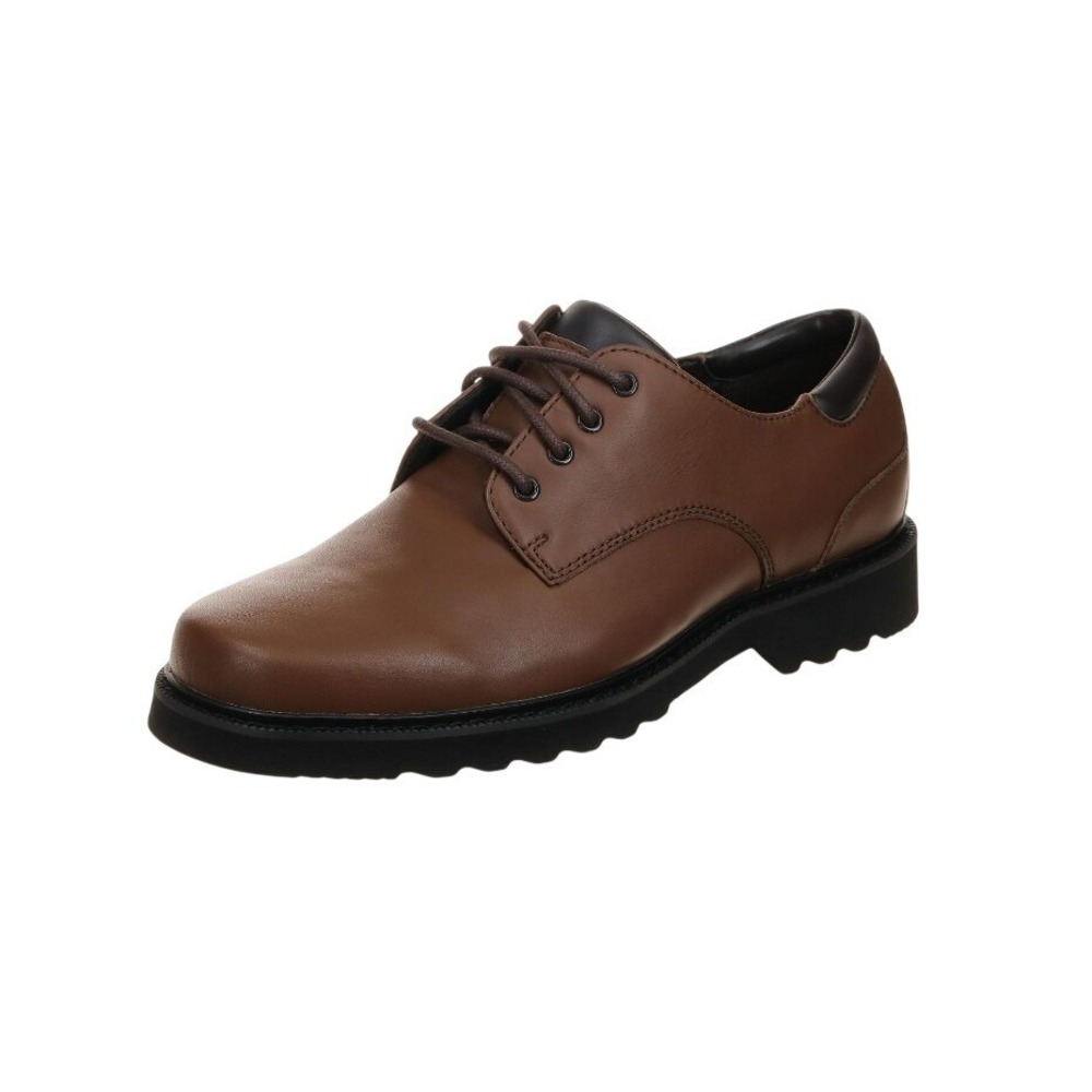 Rockport Men 8M Northfield Waterproof Leather Walking Dress Shoes Casual Lug Low
